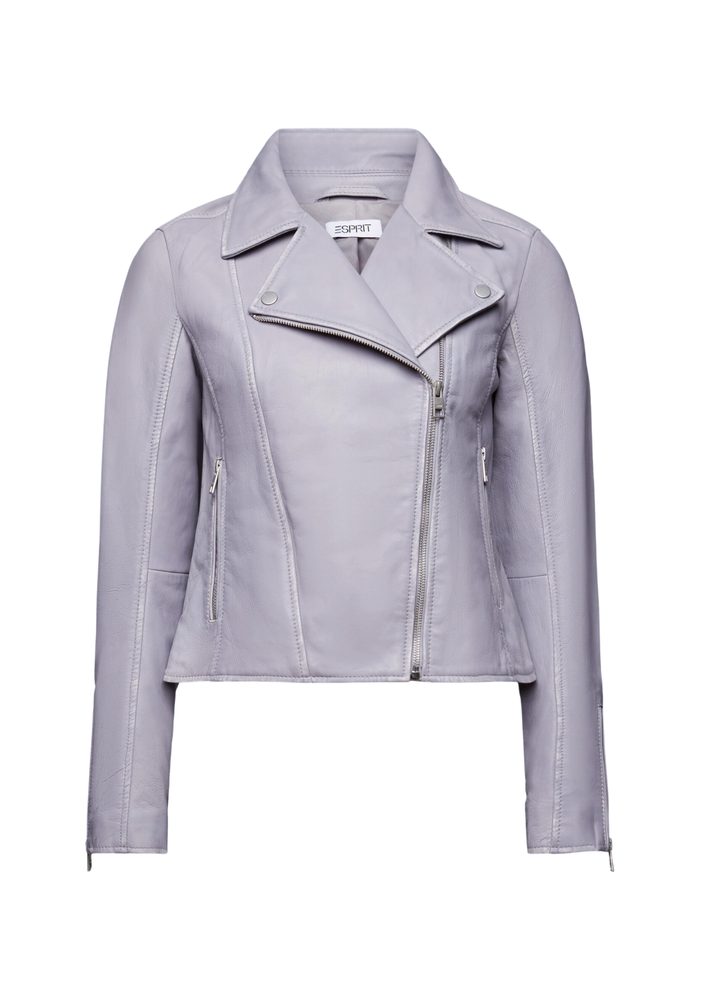 Lilac Leather Jacket